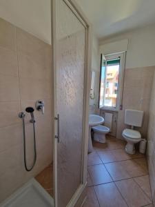 A bathroom at Ligure Residence