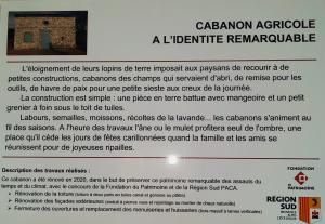 Certifikát, ocenenie alebo iný dokument vystavený v ubytovaní Le Cabanon des Lavandes entre Mont Ventoux et Luberon