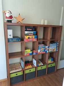 Biblioteca nell'appartamento