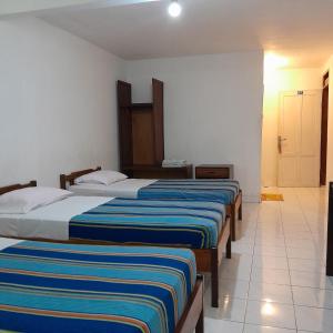 Postel nebo postele na pokoji v ubytování Hotel Pison