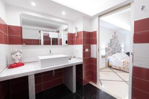 Koupelna v ubytování B&b Essence Ispica