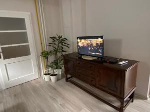 TV i/ili multimedijalni sistem u objektu Apartman Ema