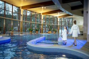 Bazén v ubytování Hotel Dom Zdrojowy Resort & SPA - Destigo Hotels nebo v jeho okolí