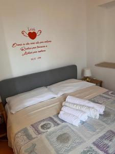 Krevet ili kreveti u jedinici u okviru objekta Villetta Eoliana