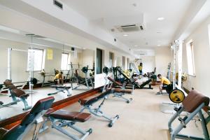 O centro de fitness e/ou as comodidades de fitness de Hibernian Hotel & Leisure Centre