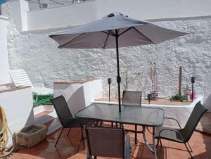 Patio lub wspólna przestrzeń na świeżym powietrzu w obiekcie The Corner Terraza