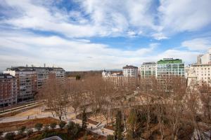 Výhľad na mesto Madrid alebo výhľad na mesto priamo z hotela