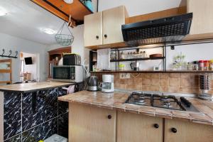 Köök või kööginurk majutusasutuses Majada Blanca