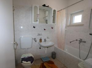 Ein Badezimmer in der Unterkunft Apartment Zinka