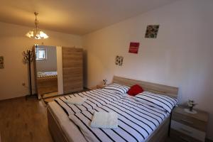 Ein Bett oder Betten in einem Zimmer der Unterkunft Apartment Zinka