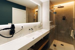 Koupelna v ubytování Galmen Suites