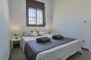 Posteľ alebo postele v izbe v ubytovaní LEON INMO Apartment Ariel - 12354