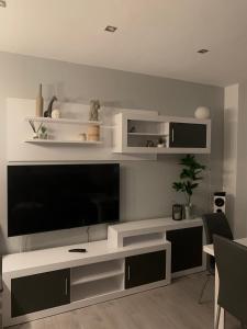 Η κουζίνα ή μικρή κουζίνα στο Cosy and Modern Puerto de Sagunto Holiday Flat
