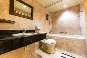 Koupelna v ubytování I HI Sanduo Travel Hotel