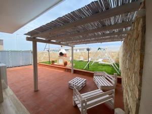 Balkón nebo terasa v ubytování La maison du mar