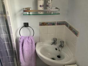 Vannituba majutusasutuses Exmoor retreat on Two Moors Way