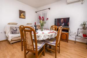 Posezení v ubytování Apartments Mirta