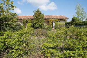 una casa vieja en medio de un campo en La Corte di Langa Casa Ametista, en Albaretto Della Torre 