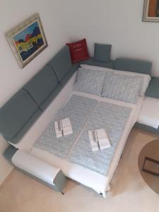 Posteľ alebo postele v izbe v ubytovaní Split Znjan Beach 50m ----SeaSun&Relax---- Top Location