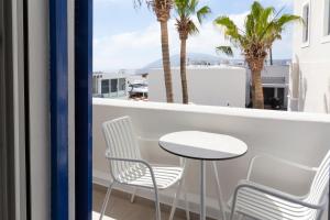 Balkón alebo terasa v ubytovaní Asimina Hotel