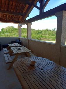 Balkon lub taras w obiekcie Mas Pied Blanc