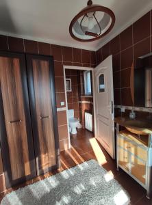 Łazienka w obiekcie Motel DRABEK
