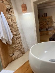 Koupelna v ubytování I Trulli di Giorgia
