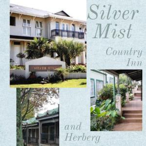 a collage of pictures of a house and aominium at Silver Mist Guest House, Country Inn and Herberg in Kaapsehoop