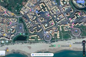 Výhľad na mesto Cap d'Agde alebo výhľad na mesto priamo z apartmánu