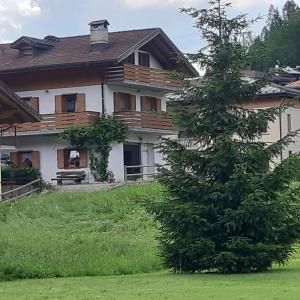 Zahrada ubytování DOLOMITI DA VIVERE