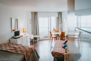 Postel nebo postele na pokoji v ubytování Apartamento Mijas Costa Calahonda