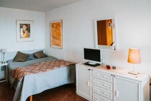 Postel nebo postele na pokoji v ubytování Apartamento Mijas Costa Calahonda