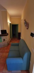 Ruang duduk di Country House Trevi Umbria Borghetto Vetuliae