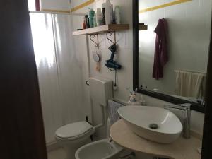 Koupelna v ubytování Casa Ludovica