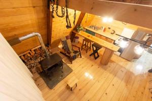 مطبخ أو مطبخ صغير في A-frame mestia