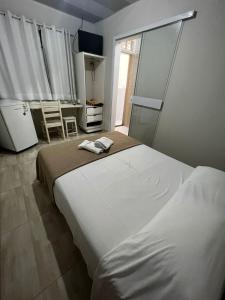Postel nebo postele na pokoji v ubytování Vista Oceanica Pousada