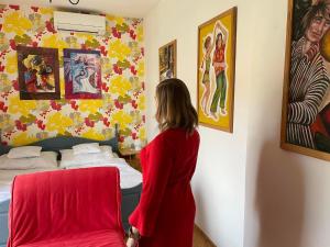 Posteľ alebo postele v izbe v ubytovaní Villa Luca