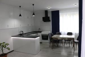 Kuchyň nebo kuchyňský kout v ubytování Vernatun guest house