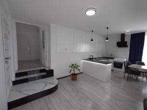 Kuchyň nebo kuchyňský kout v ubytování Vernatun guest house