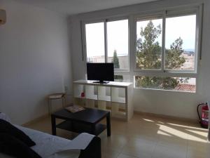 TV/Unterhaltungsangebot in der Unterkunft Apartamento de 1 dormitorio en Calle Vela