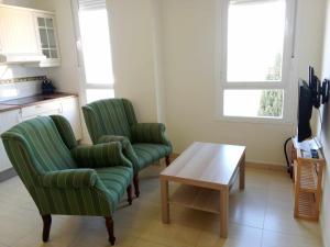 Ein Sitzbereich in der Unterkunft Apartamento de 1 dormitorio en Calle Vela