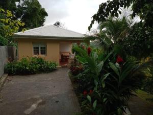 Zahrada ubytování Martinique La petite maison dans la Colline