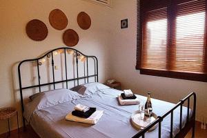 Postel nebo postele na pokoji v ubytování Вила Елена-Villa Elena 1