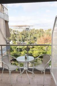 A balcony or terrace at City view modern apartment (D3_FAL)
