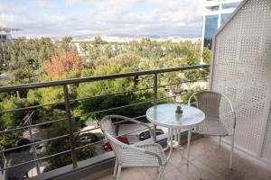 A balcony or terrace at City view modern apartment (D3_FAL)