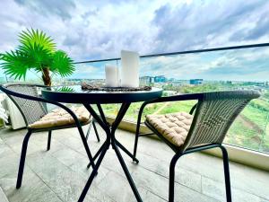 Un balcon sau o terasă la Pipera onix design
