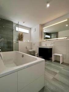 Et badeværelse på BLICKinsGRUEN