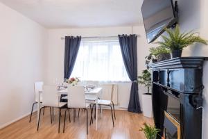 Zonă de luat masa în acest apartament