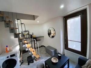 Posezení v ubytování Petit duplex cocooning