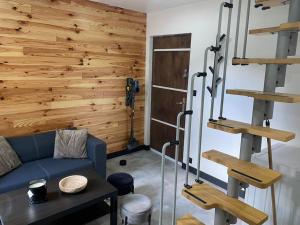 Posezení v ubytování Petit duplex cocooning